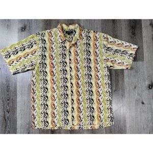 Possi Shirt XXL Men Button Up Short Sleeve